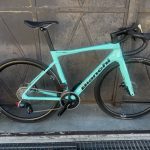 BICI DA CORSA BIANCHI SPECIALISSIMA COLORE TIFFANY