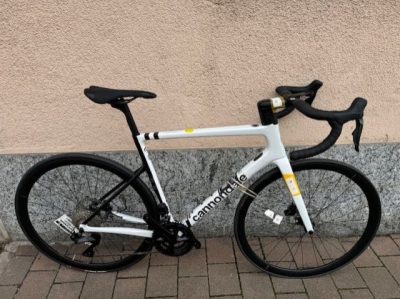BICI DA CORSA CANNONDALE SUPERSIX COLORE BIANCO