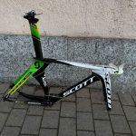 BICI DA CORSA SCOTT PLASMA COLORE NERO/VERDE