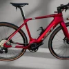 bici e-gravel montana lys 2.0 colore rosso