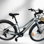 e-bike da città cannondale treadwell neo colore grigio chiaro