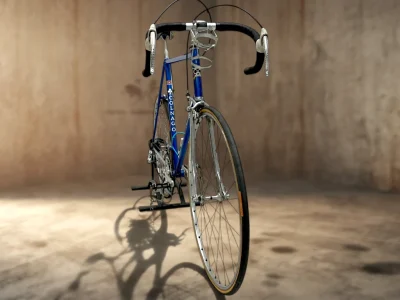 BICI DA CORSA VINTAGE COLNAGO COLUMBUS COLORE BLU
