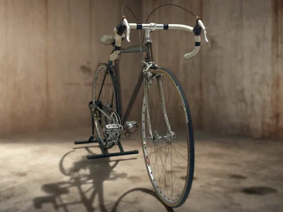 BICI DA CORSA VINTAGE BRAZZO COLUMBUS COLORE BRONZO