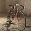 BICI DA CORSA VINTAGE VELOX COLORE ROSSO