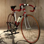 BICI DA CORSA VINTAGE FUSAR POLI COLORE ROSSO