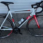 BICI DA CORSA VEKTOR RIGEL COLORE BIANCO/ROSSO