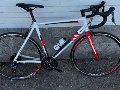 BICI DA CORSA VEKTOR RIGEL COLORE BIANCO/ROSSO